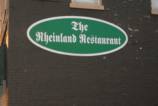 Rheinland Restaurant