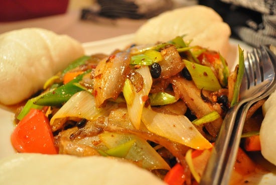 Sichuan+Folk+Chinese+restaurant+review+Hanbury+Street+Brick+Lane+twice+cooked+pork