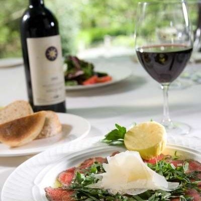 carpaccio with black truffles