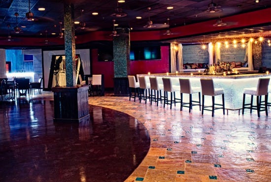 Square Bar at the Havana Club; Atlanta, Georgia.