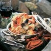 Salty's cioppino, seafood stew, is chock full of fresh Northwest seafood.