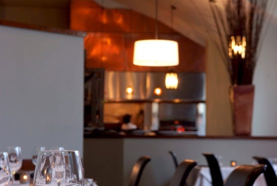 Elegant meals are standard at Woodfire Grill.