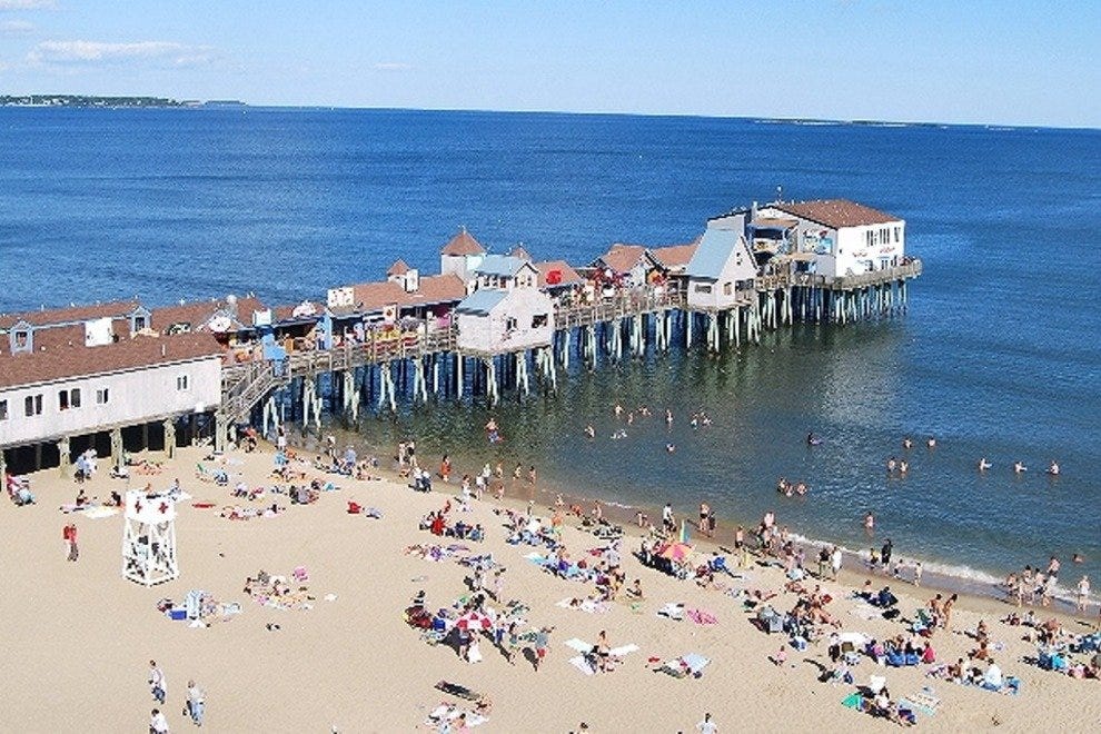 Old Orchard Beach Pier TouristFriendly and Fun Beaches Article by