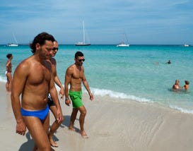 Watch for Celebs on Ibiza's Beautiful Beaches