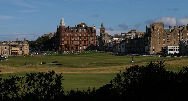 Golf at St Andrews, Scotland