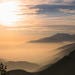 View over the mountain valleys from the Rim of the World Highway