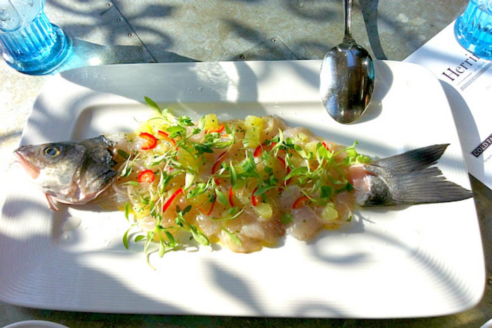 Go To Herringbone In La Jolla For "Fish Meats Field" Restaurants