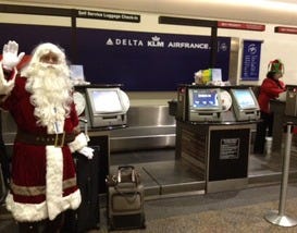GSP Airport Gets into the Christmas Spirit