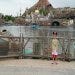 The giant lake just after the entrance to Tokyo DisneySea