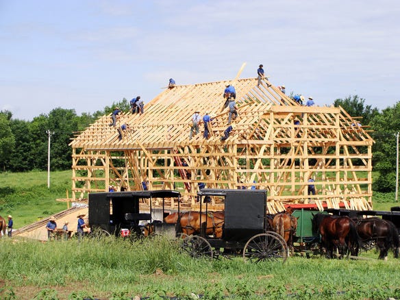 Witness a Barn Raising