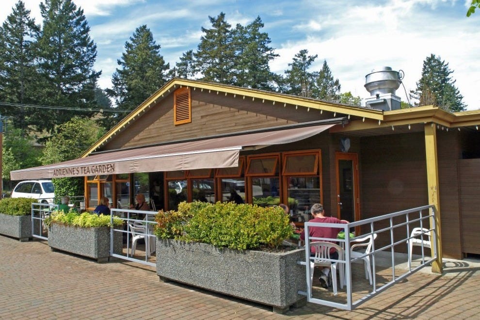 Adrienne's Tea Garden: Victoria Restaurants Review ...