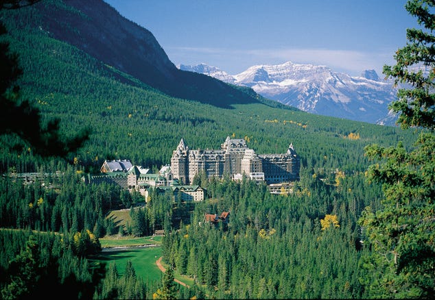 Fairmont Banff Springs at Banff National Park