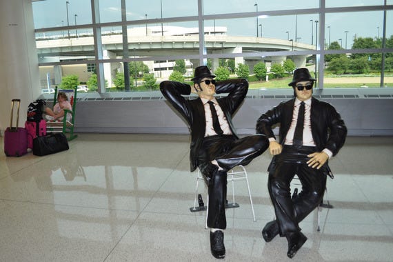 Blues Brothers in Chicago Midway