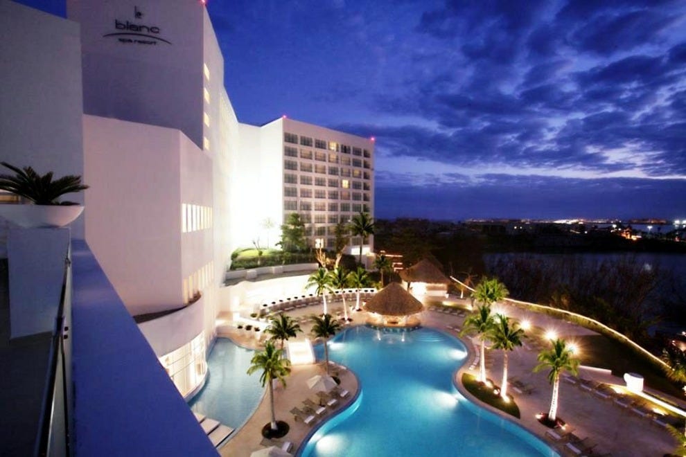 Le Blanc Spa Resort All Inclusive Adults Only Cancún Hotels Review 10Best Experts and Tourist