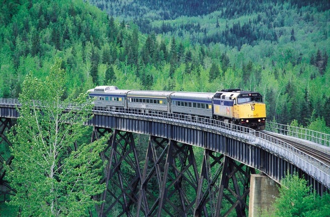 Train Trip through British Columbia