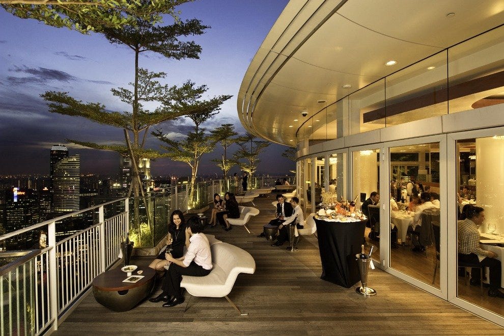 Sky on 57 Singapore Restaurants Review 10Best Experts and Tourist