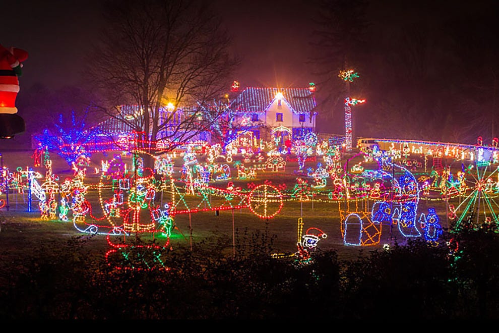 best private lights display winners 2014 10best readers best private lights display winners 2014 10best readers