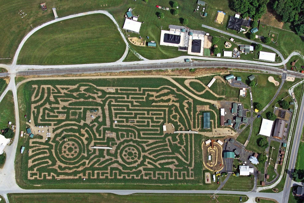 Best Corn Maze Winners 2016 10Best Readers' Choice Travel Awards