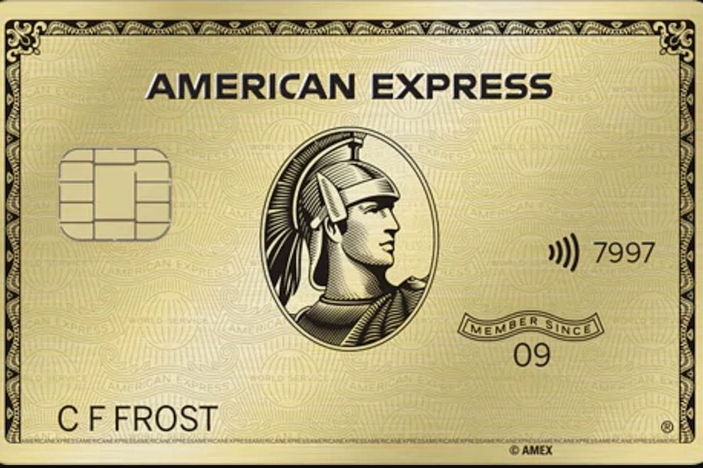 American Express Gold Card