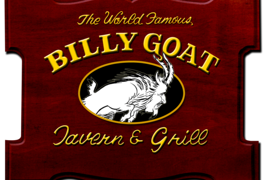 Chicago's Billy Goat Tavern &amp; Grill - typical bar food and the Cubs Curse