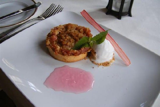 Chicago's North Pond Restaurant specializes in fresh locally raised ingredients.