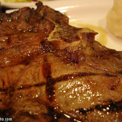 Chicago's Saloon Steakhouse serves steaks, seafood, and signature martinis.