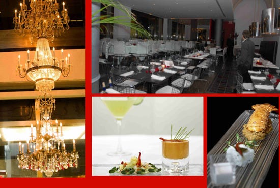 Chicago's Vermilion Restaurant blends comtemporary Indian and Latin American cuisines.