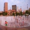 Kids playing at Centennial Olympic Park