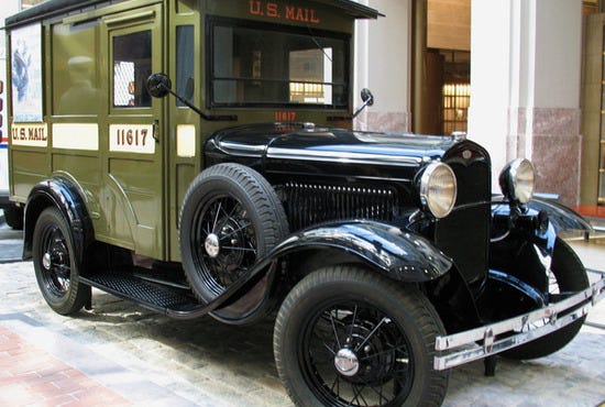 1931 Ford Model A Mail Truck