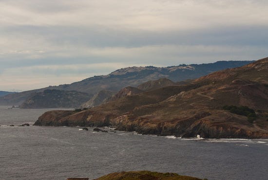 Marin Headlands, Rodeo und Tennessee Cove