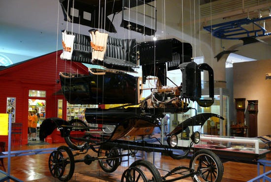 Fred in the Model T