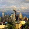 Seattle, WA skyline with Space Needle