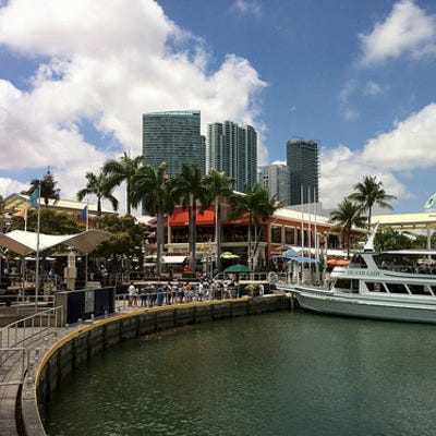 Bayside Marketplace is one of the best shopping in Miami, FL