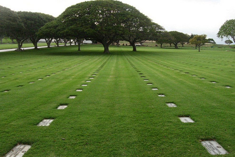 National Memorial Cemetery of the Pacific at Punchbowl Crater Honolulu