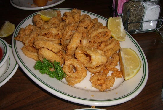Calamari at Miller's Pub
