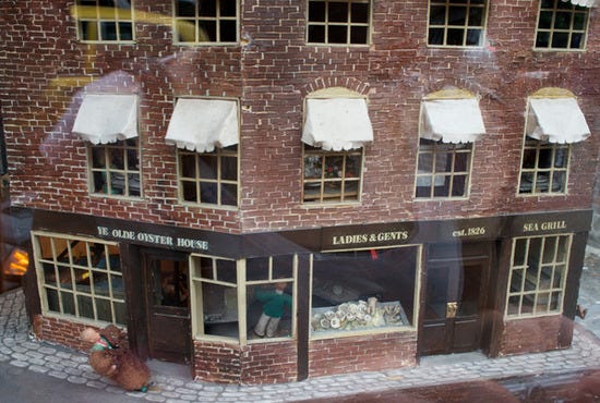 Outside the Oyster House