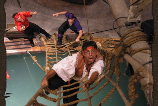Pirate's Dinner Adventure makes for some of the best nightlife in Orlando, FL