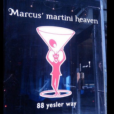 Marcus' Martini Heaven makes for some of the best nightlife in Seattle, WA