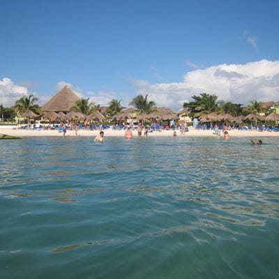Playa Caracol is one of the best things to do in Cancun, Mexico