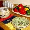 Ingredients for salsa at Mrs. Mendoza's
