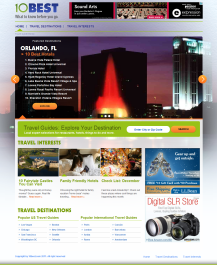 10Best.com Frontpage