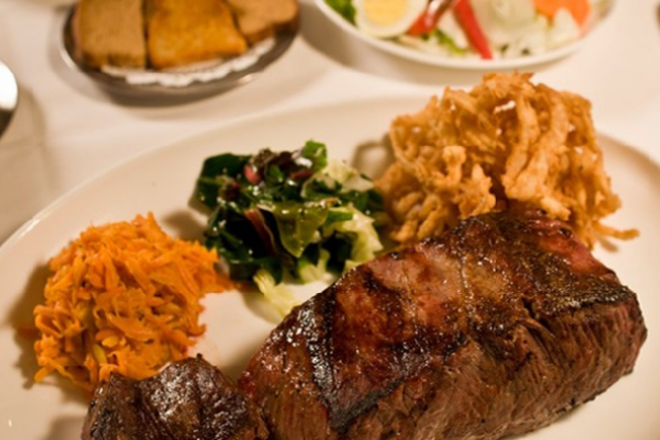 Gigantic 48 OZ Porterhouse Challenge at Shula's Steak House in