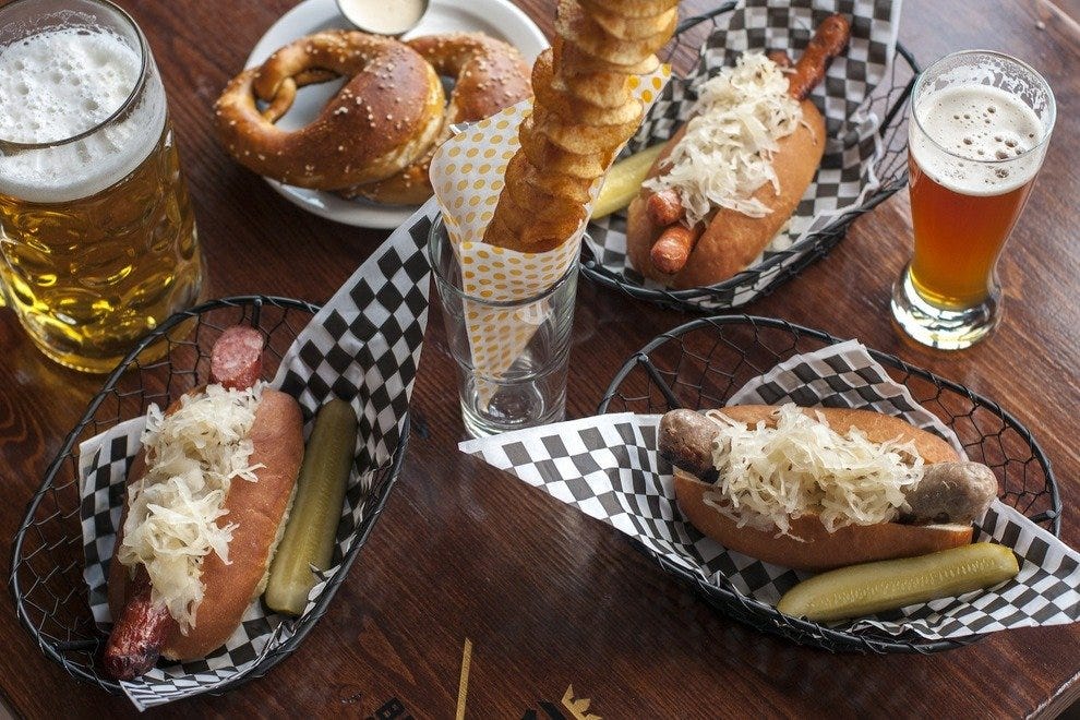 Rhein Haus Restaurant Boasts Bocce, Brats and a Beer Garden