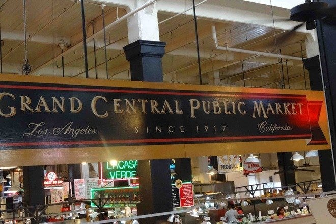Grand Central Market Best Restaurants In Los Angeles