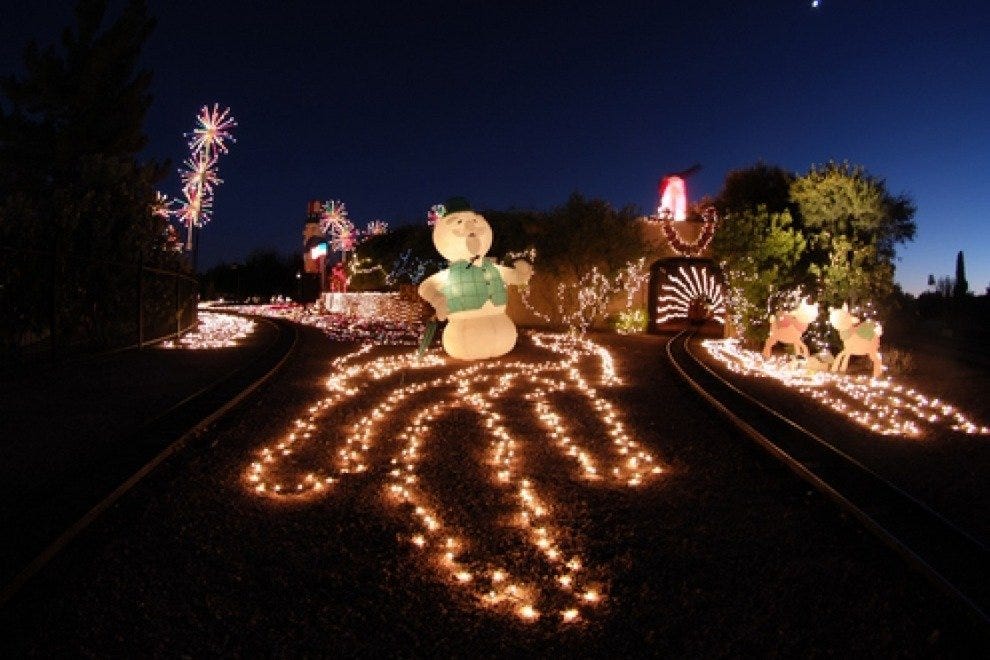 Holiday Lights at Railroad Park