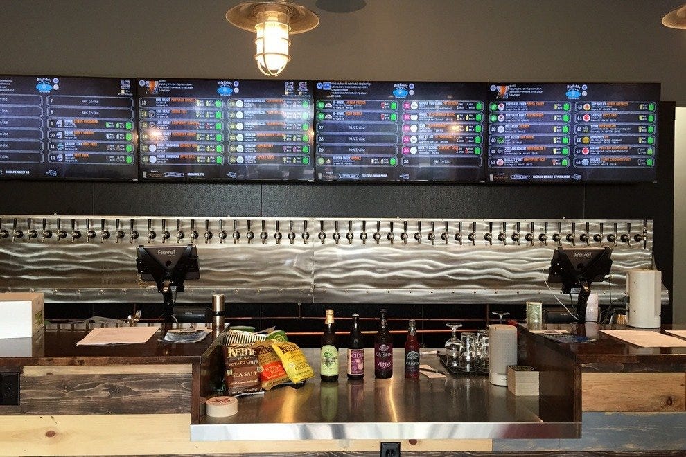Big Eddy Tap House Boasts 48 Beverages on Tap