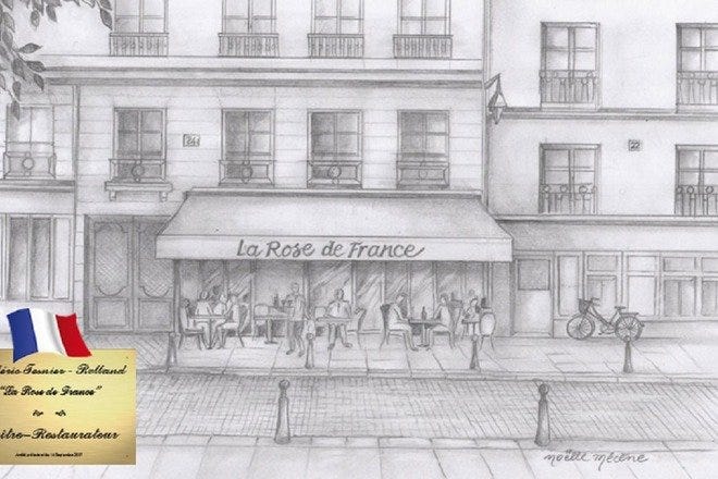 La Rose de France is one of the best restaurants in Paris