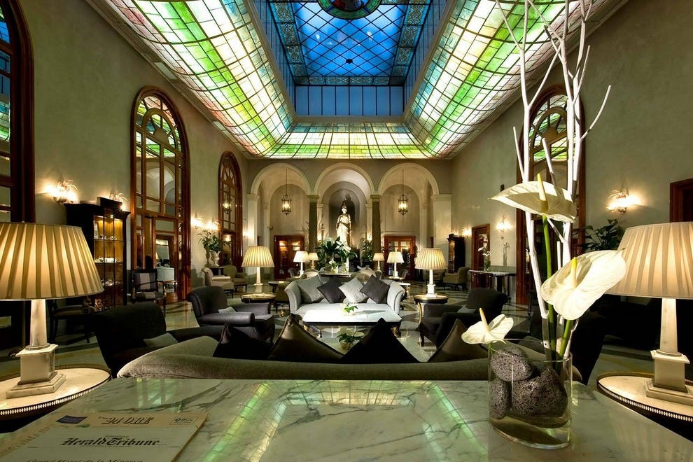 Rome Luxury Hotels In Hotel Reviews 10best Grand Hotel De La Minerve