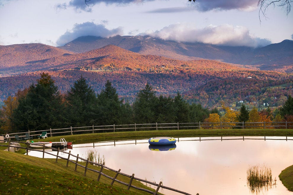 Stowe en automne