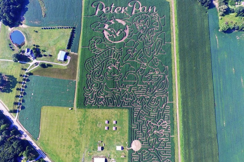 Best Corn Maze Winners (2018) USA TODAY 10Best
